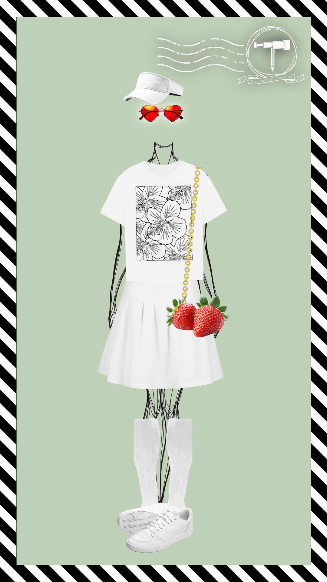 Wimbledon Whites Meets Strawberries and Cream #OOTD