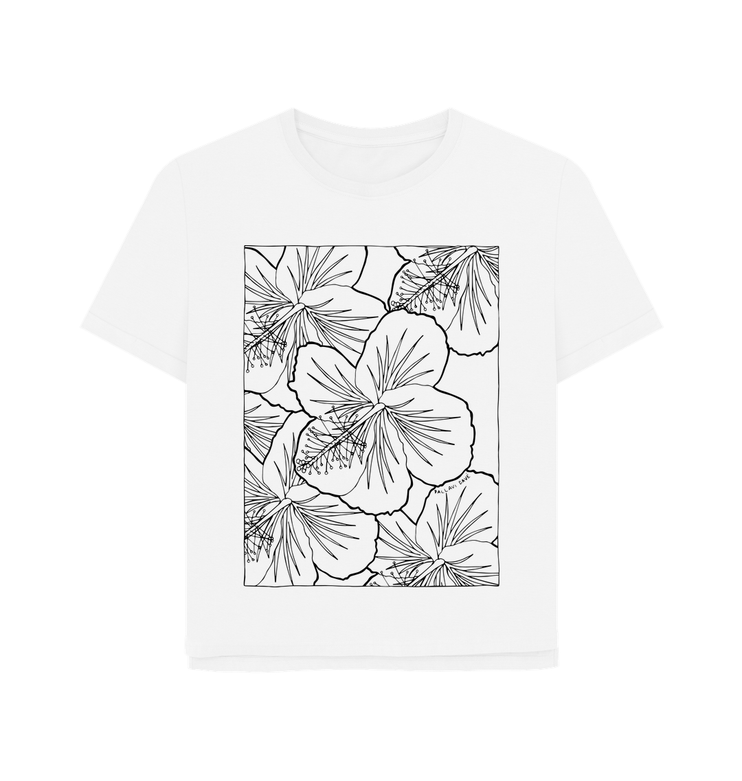 White Printed T-shirt