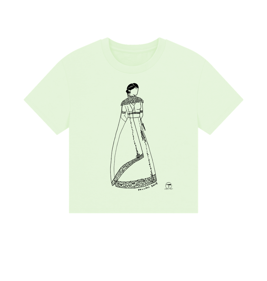 Pastel Green Printed T-shirt