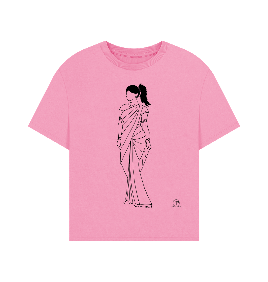 Rose Pink Printed T-shirt
