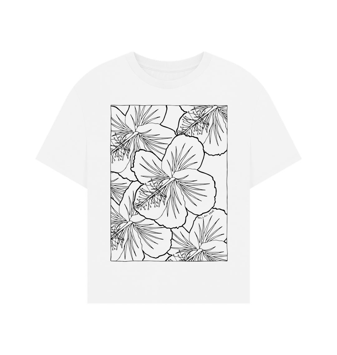 White Printed T-shirt