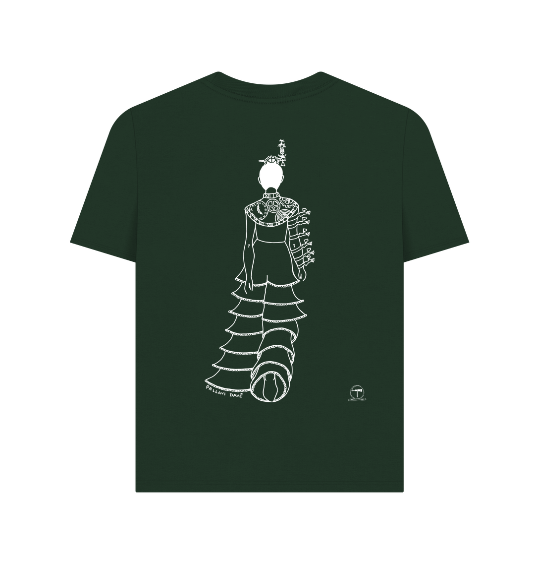 Evergreen Printed T-shirt Back