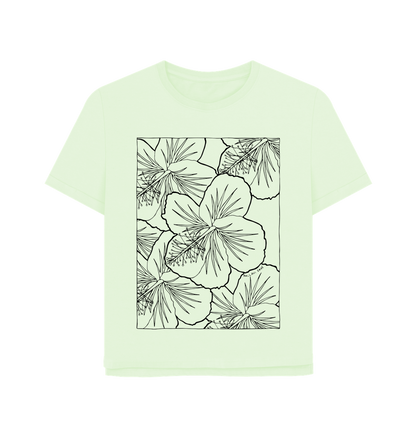 Pastel Green Printed T-shirt