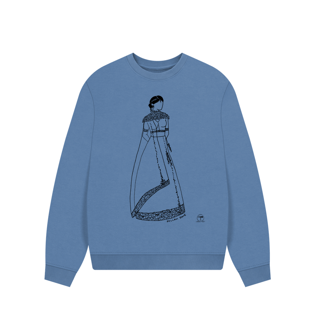 Solent Printed Sweater Front