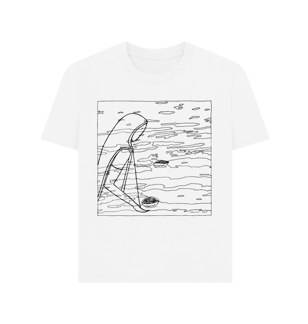 White Printed T-shirt