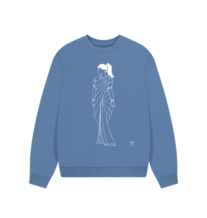 Solent Printed Sweater Front