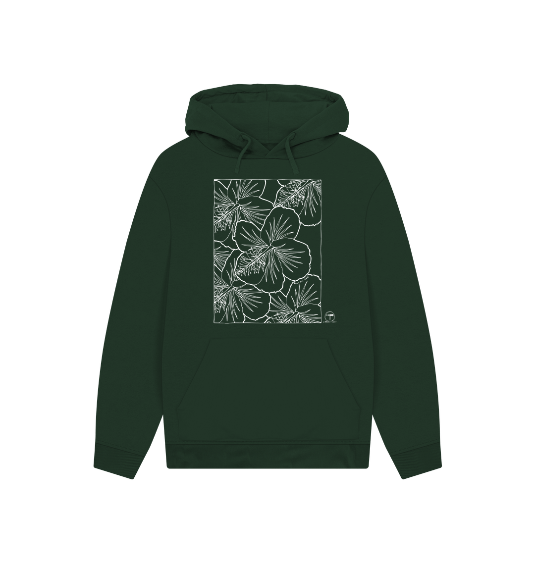 Evergreen Printed Hoody Front