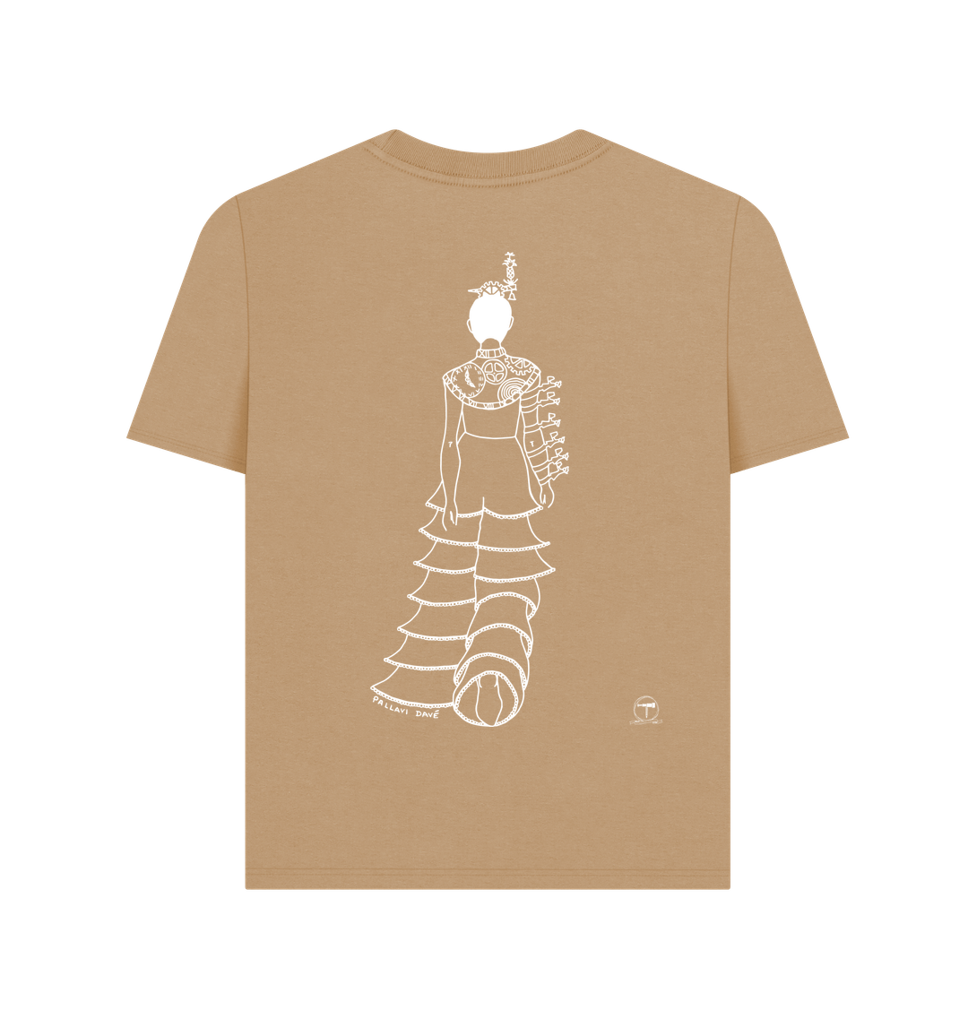 Sand Printed T-shirt Back