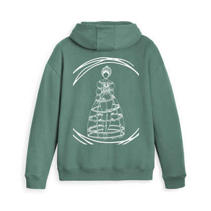 Surf Zip hoody Back
