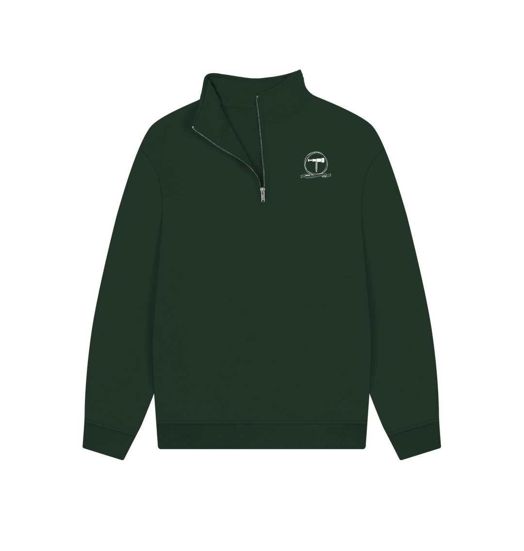 Evergreen Printed Sweater Front