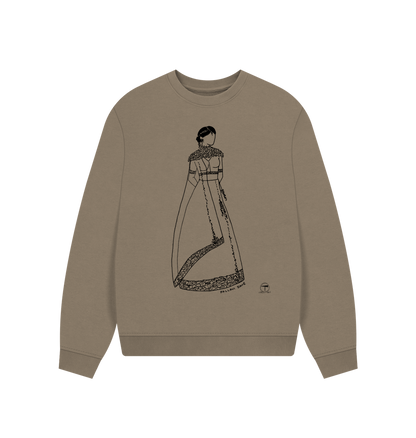 Willow Printed Sweater Front