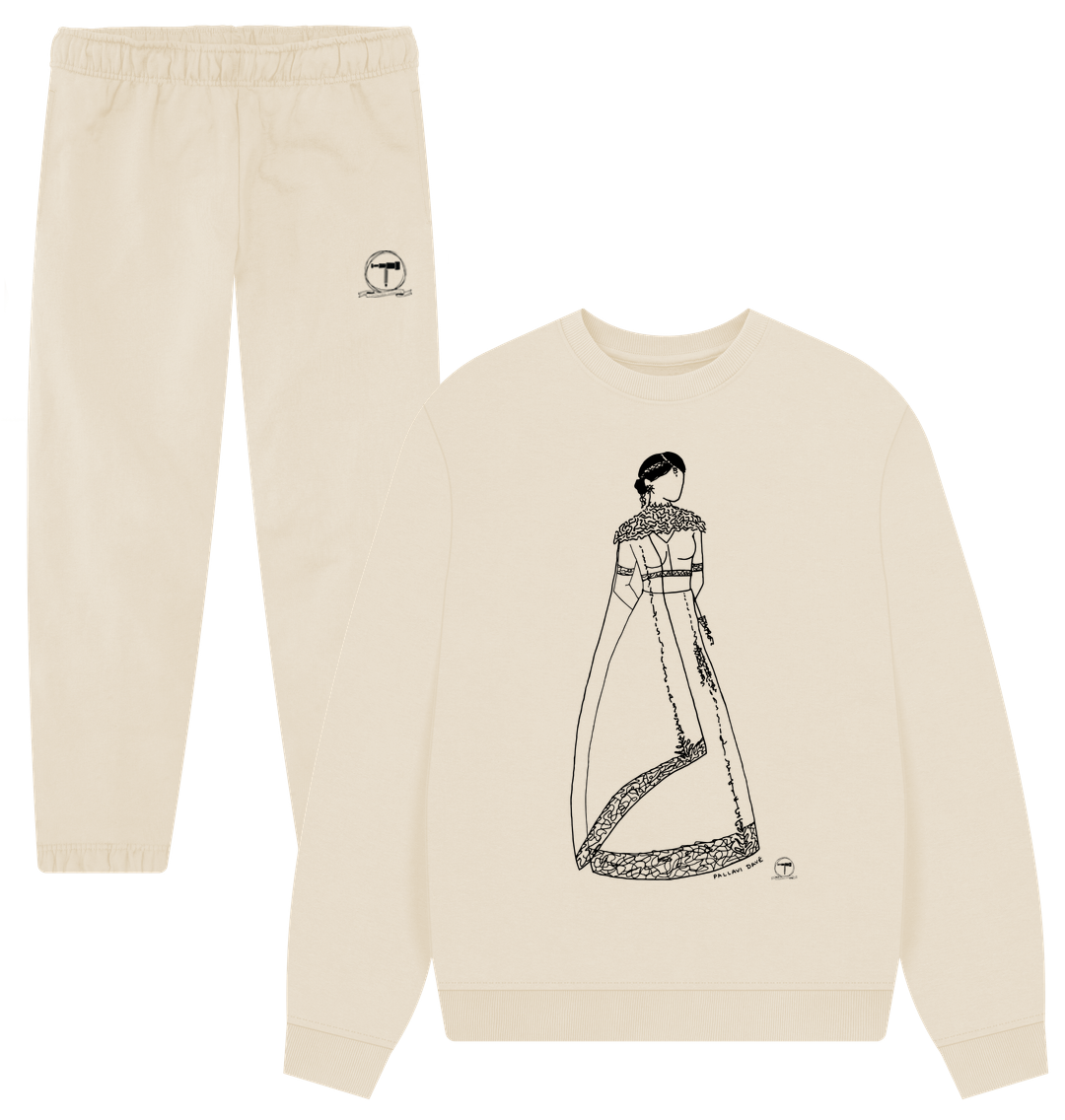 Warm Lengha Bundle - Oat