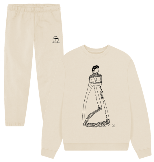 Warm Lengha Bundle - Oat