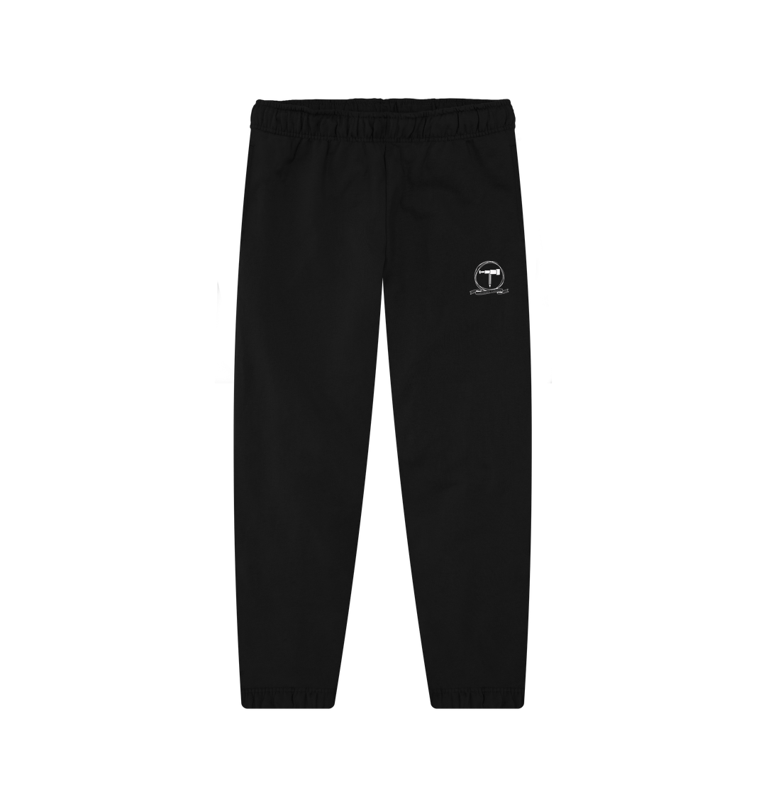 Black Joggers Front