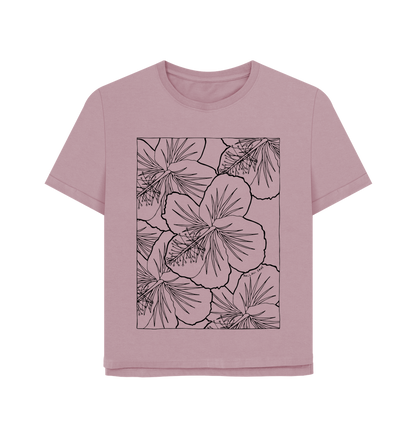 Mauve Printed T-shirt