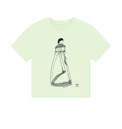 Pastel Green Printed T-shirt
