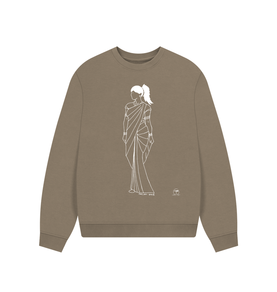 Willow Printed Sweater Front