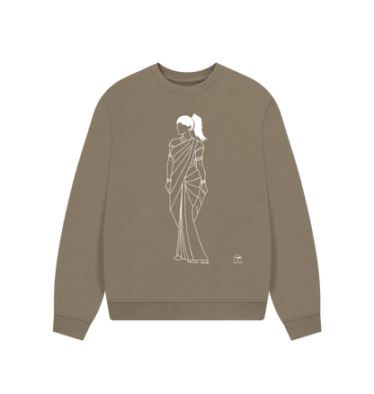 Willow Printed Sweater Front