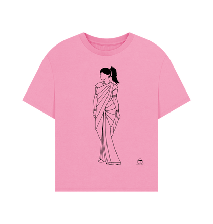 Rose Pink Printed T-shirt