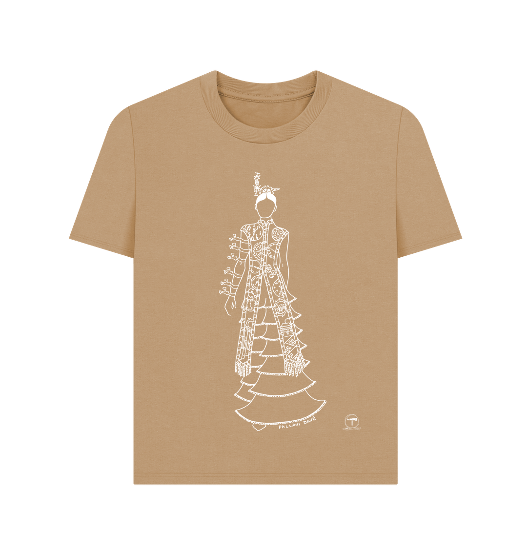 Sand Printed T-shirt Front