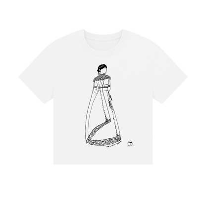 White Printed T-shirt