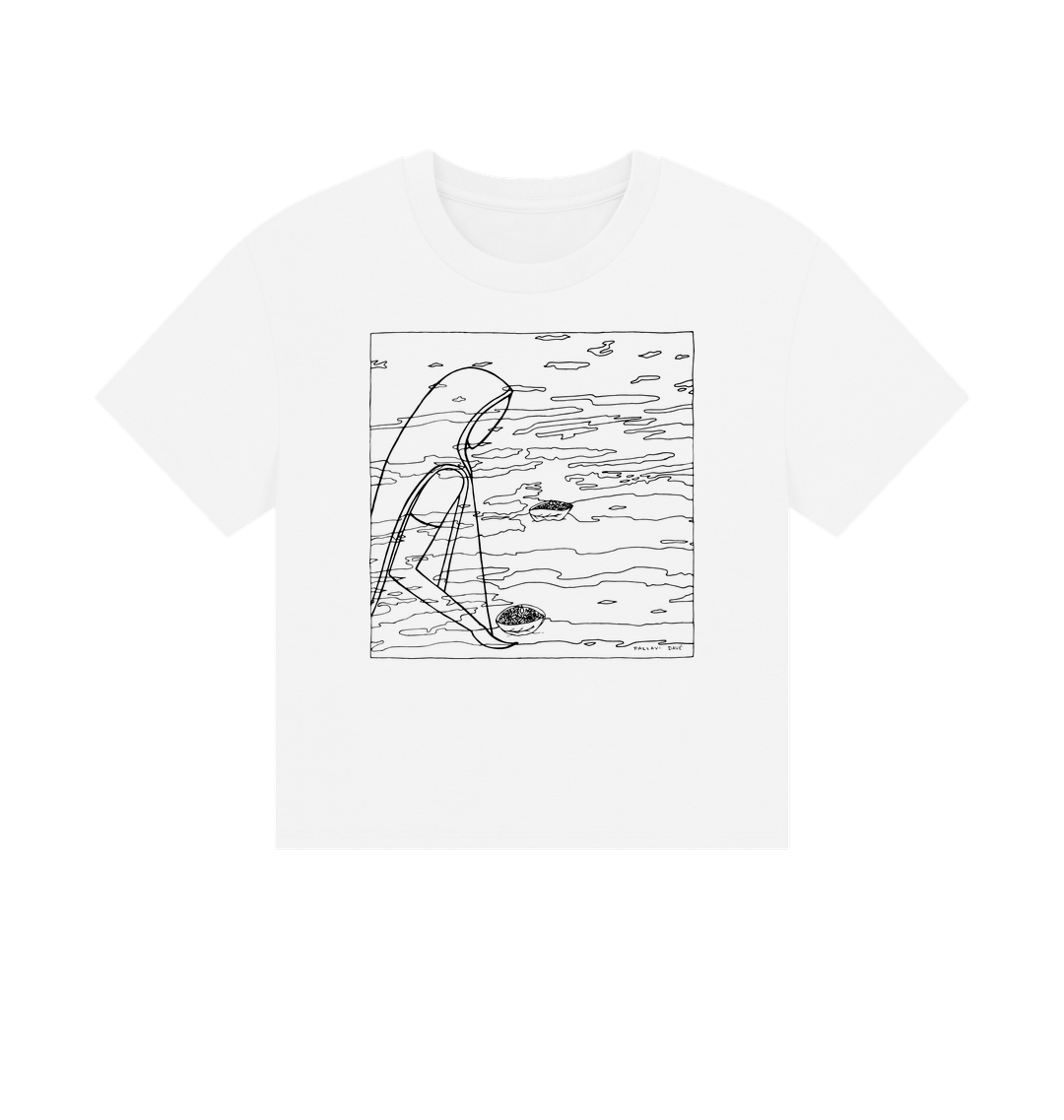 White Printed T-shirt